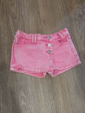 Kids Pink Denim Skort - Soho Blue Size 3t